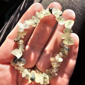 Prehnite Gemstone Bracelet