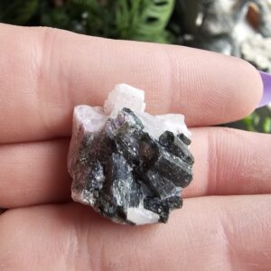 Watermelon Tourmaline With Kunzite Gemstone