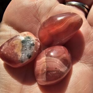 Rhodochrosite Gemstone Tumble