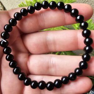 Black Obsidian Gemstone Bracelet