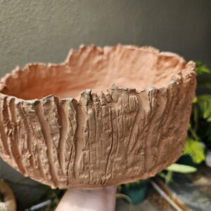 Handcrafted Clay Fairy Garden Base
