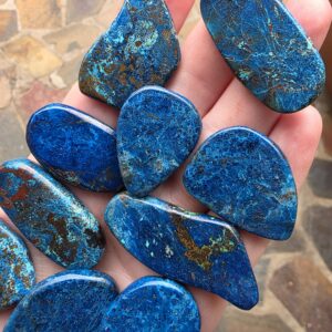 Chrysocolla Gemstone Flatstone