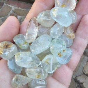 Blue Topaz Gemstone Tumble