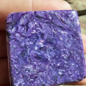 Charoite Gemstone Flatstone