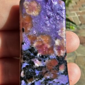 Charoite Gemstone Flatstone