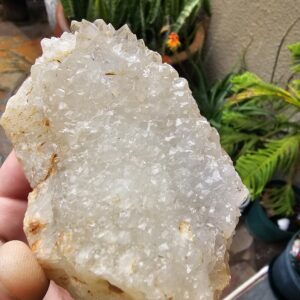 Quartz With Fluorite Inclusion Gemstone