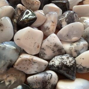 Dendritic Agate Gemstone Tumble