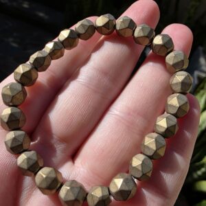 Pyrite Gemstone Bracelet
