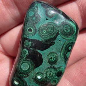 Malachite Gemstone Tumble