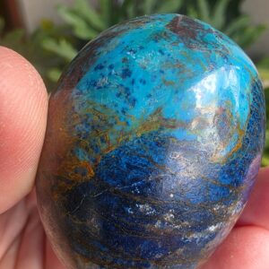 Chrysocolla Gemstone Egg