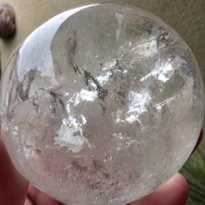 Clear Quartz Gemstone Sphere
