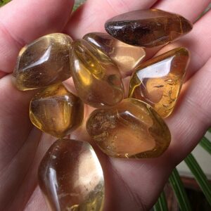 Citrine Gemstone Tumbles