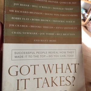 Got What It Takes Book