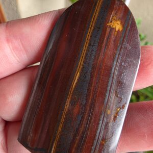 Banded Tiger Iron Gemstone Flatstone