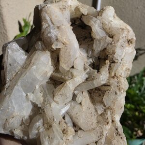 Rough Quartz Gemstone Cluster