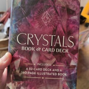 Crystals Book and Card Deck