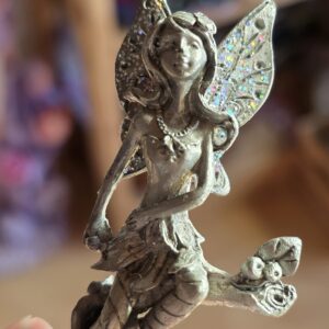 Pewter Fairy Ornament