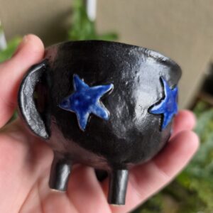 Handcrafted Clay Cauldron
