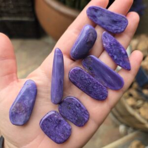 Charoite Gemstone Flatstone