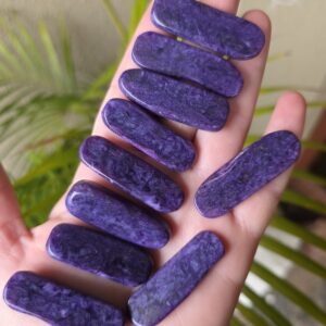 Charoite Gemstone Flatstone