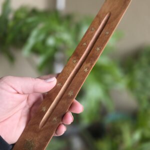 Extra Length Wooden Incense Burner