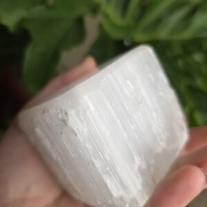 Selenite Gemstone Charging Block