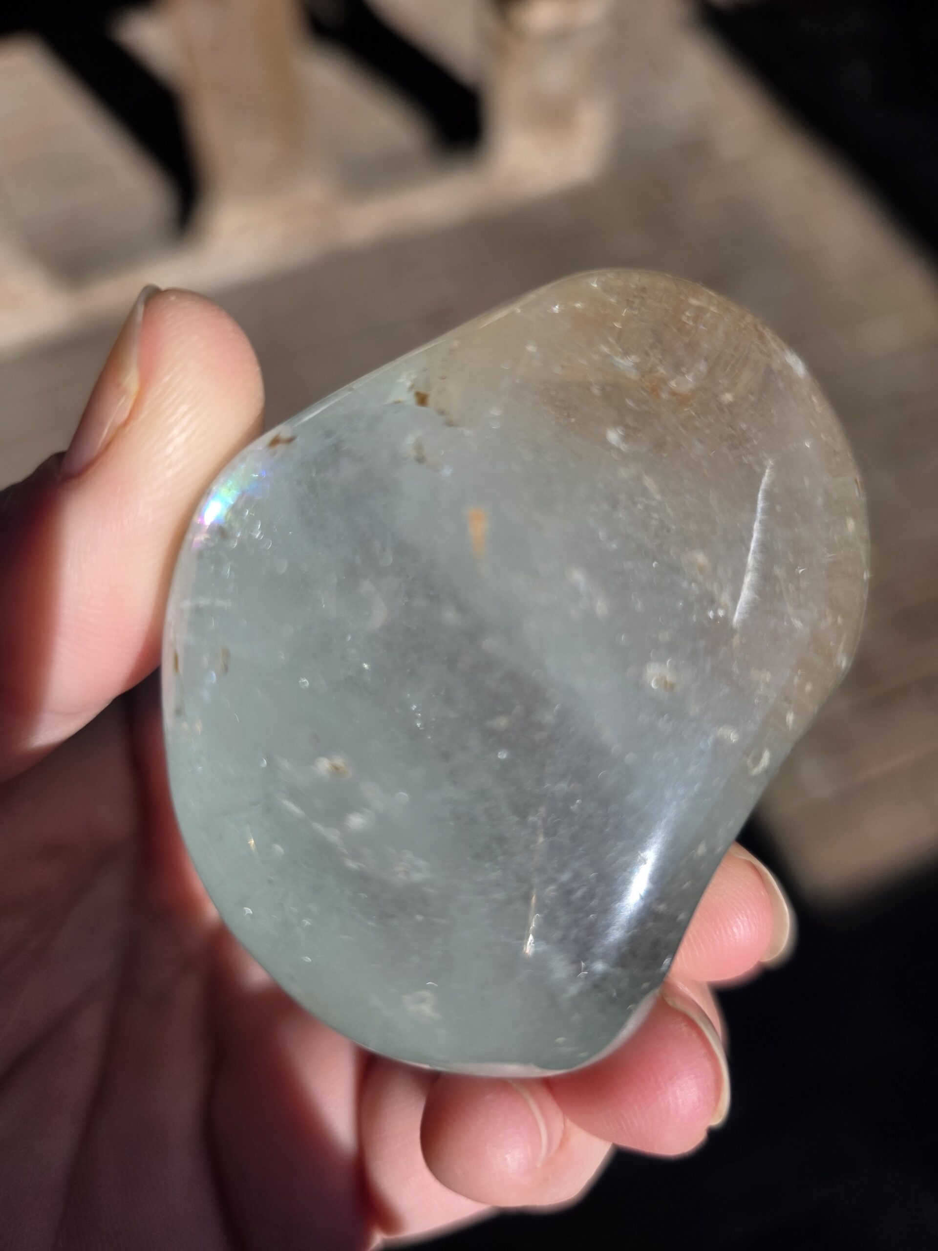 Namibian Blue Topaz Gemstone